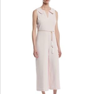 Karl Lagerfeld Sleeveless Pink Jumpsuit Does Not Come With Tassel EUC Size 10